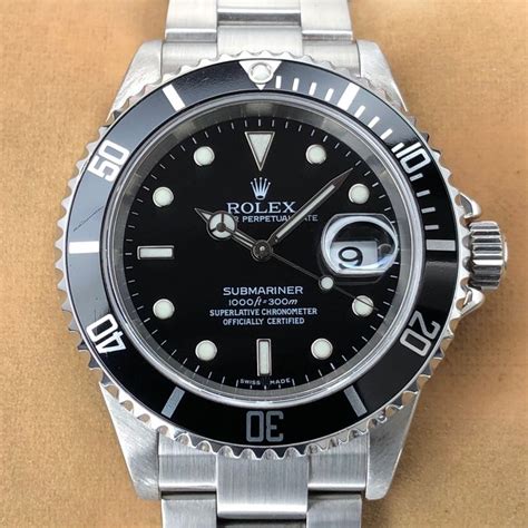 rolex submariner date 2005|2005 rolex submariner 16610.